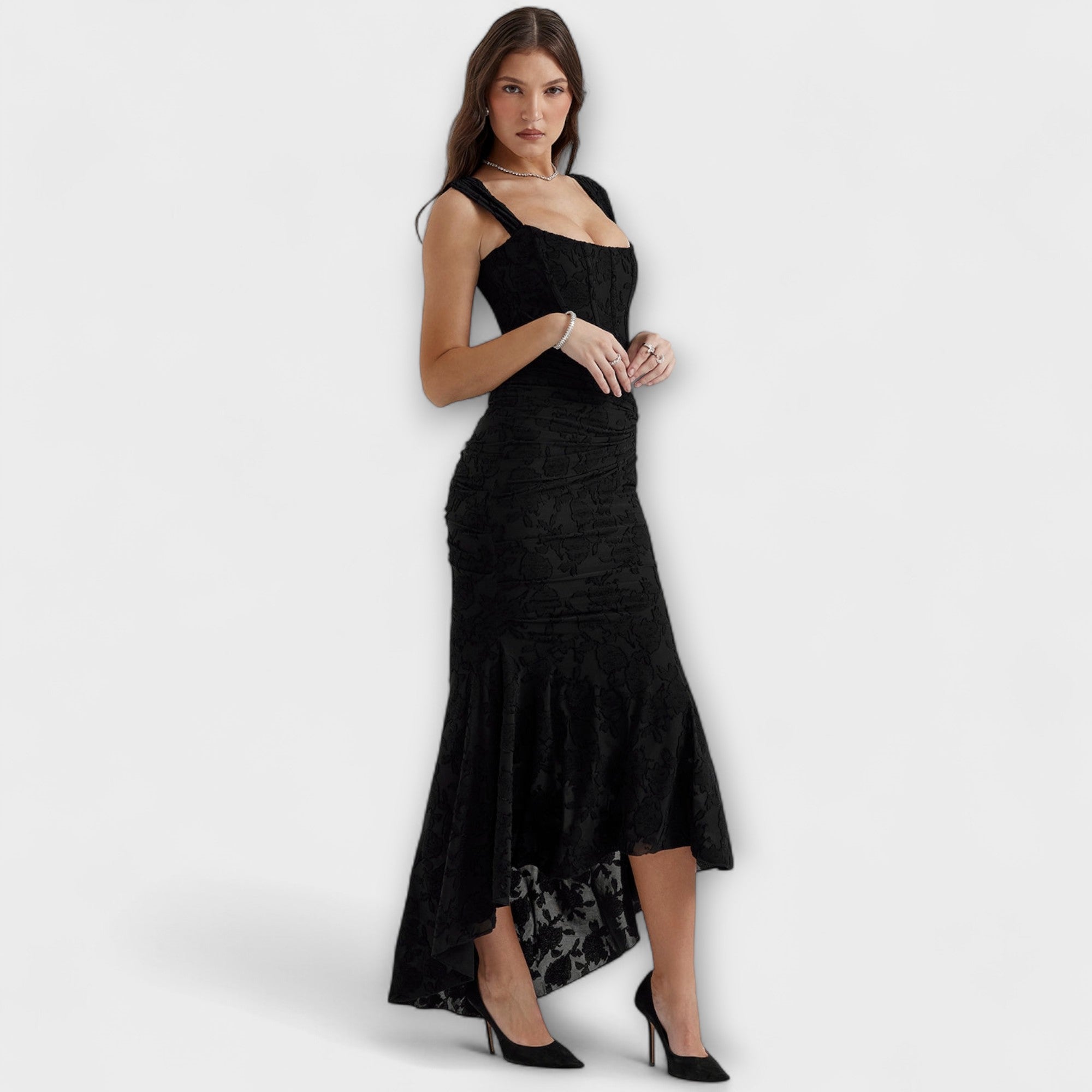 Edith | Elegant lång klänning