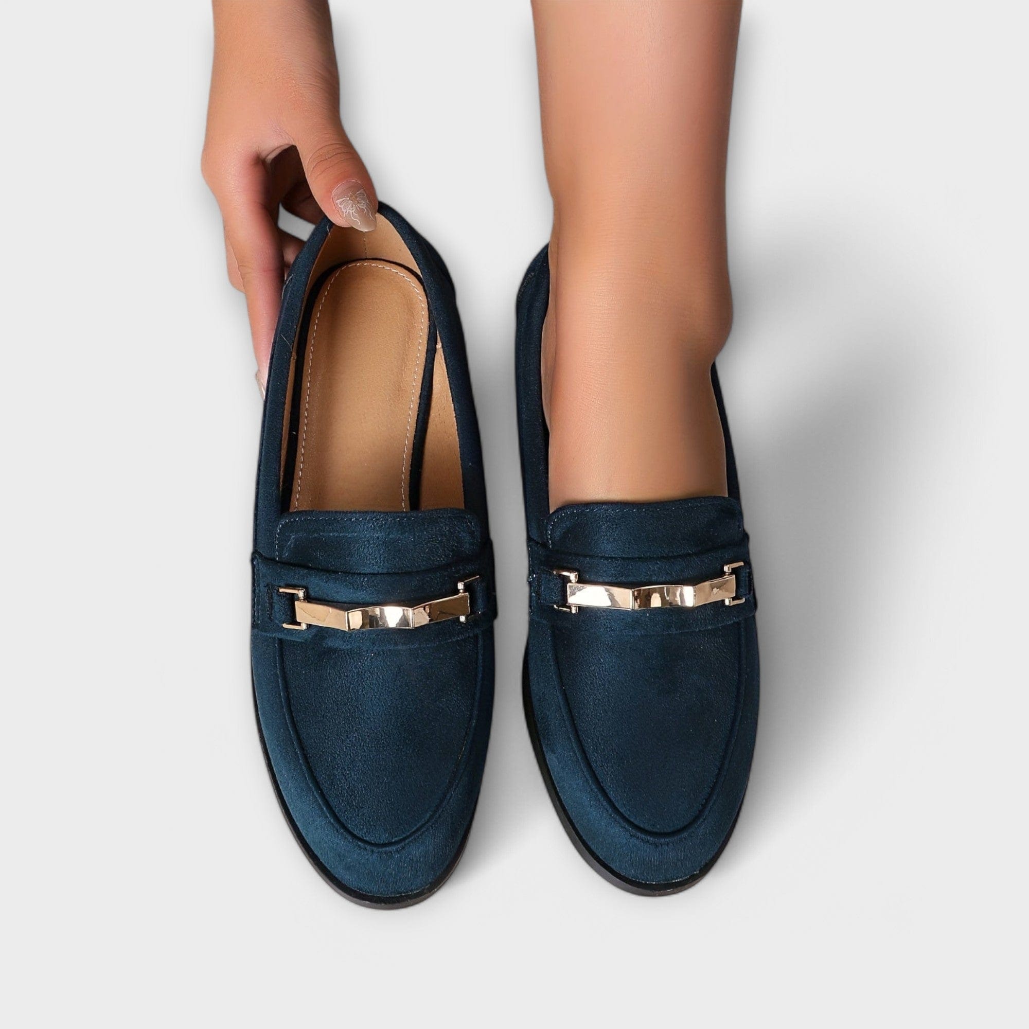 Noémie | Flanell Ortopediska Loafers