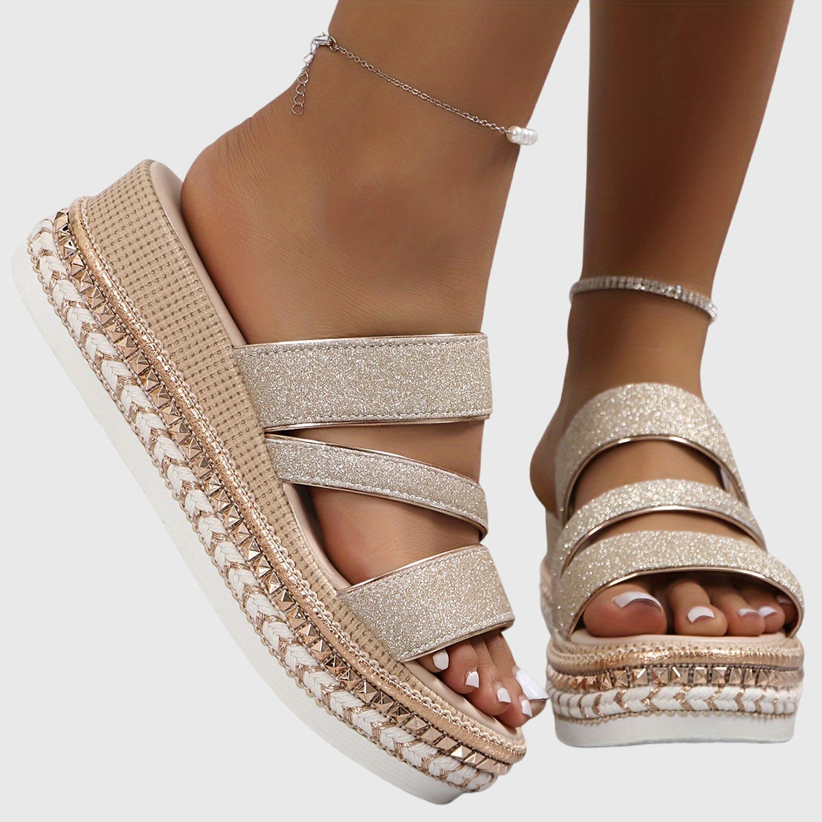 Elsa | Lindy - Bekväma Våren Sandaler