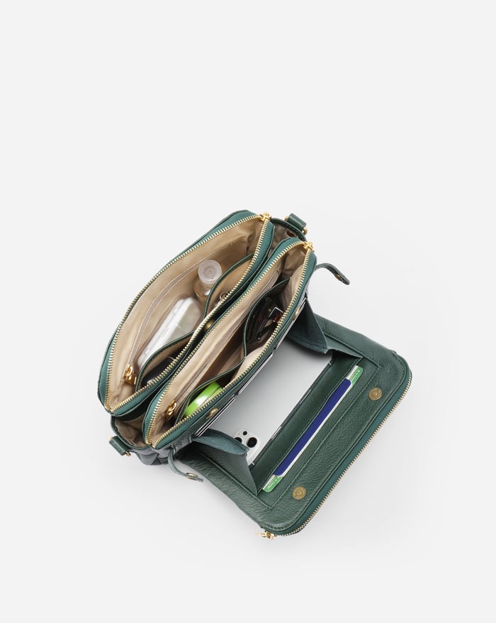 Sofia | CHIC TRE-LAGERS CROSSBODY VÄSKA