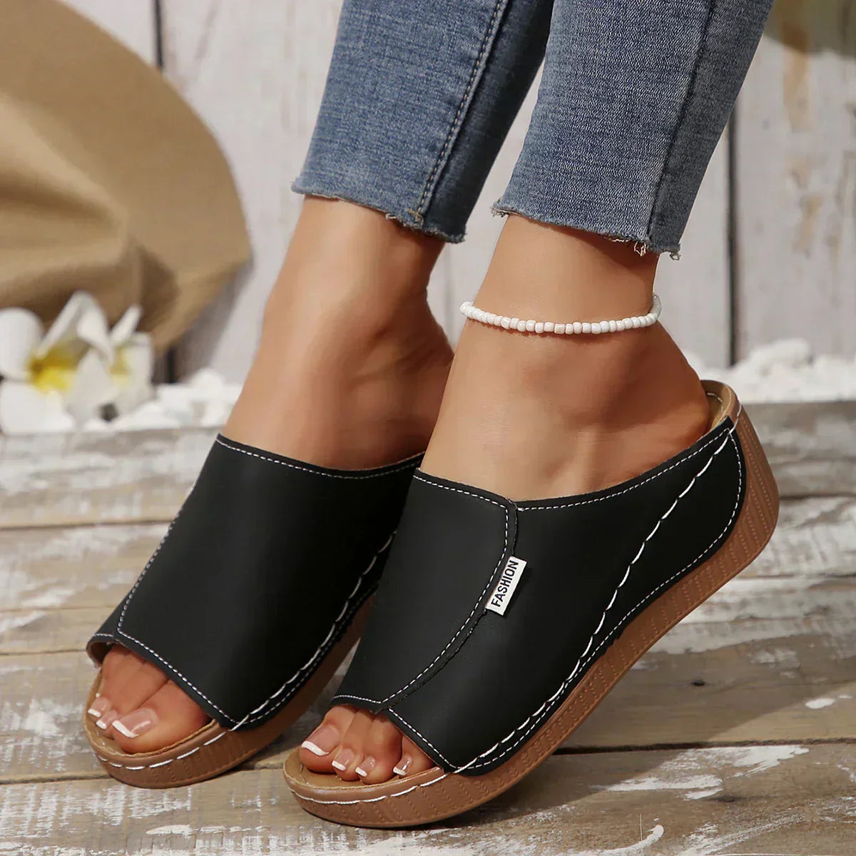 Greta | Slip-On Sandaler