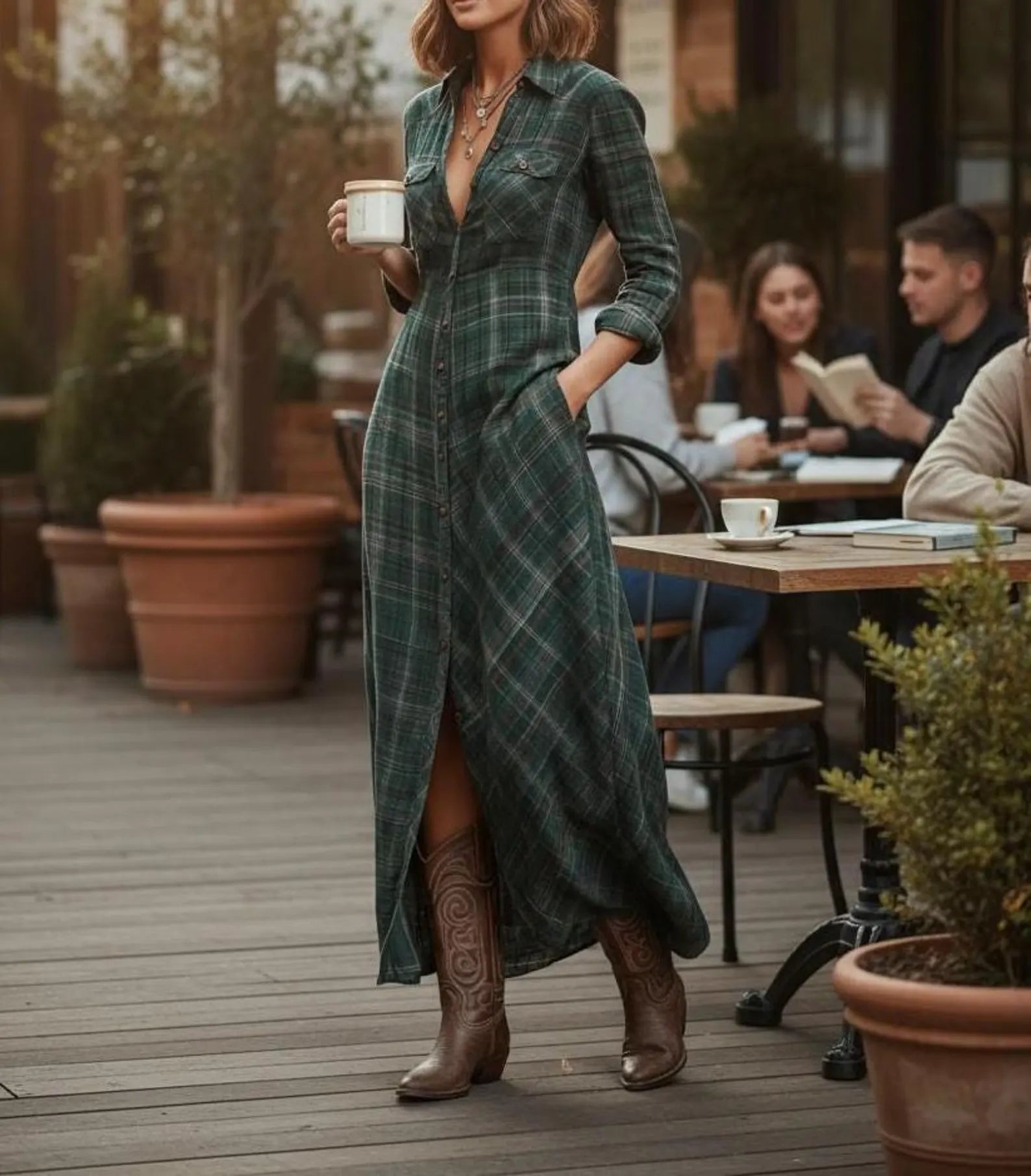 Maxi Chemise Intemporelle