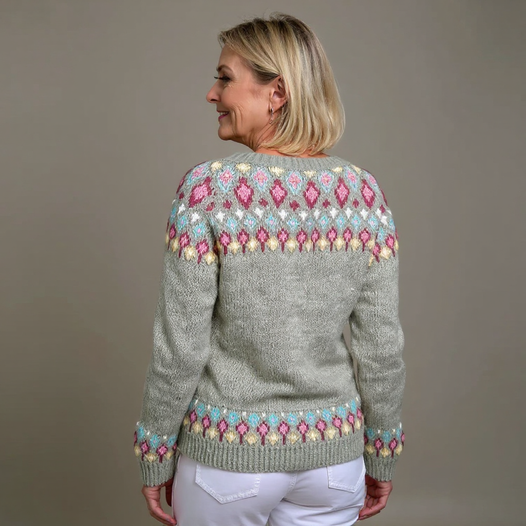 Sara | Vintage stickade kofta