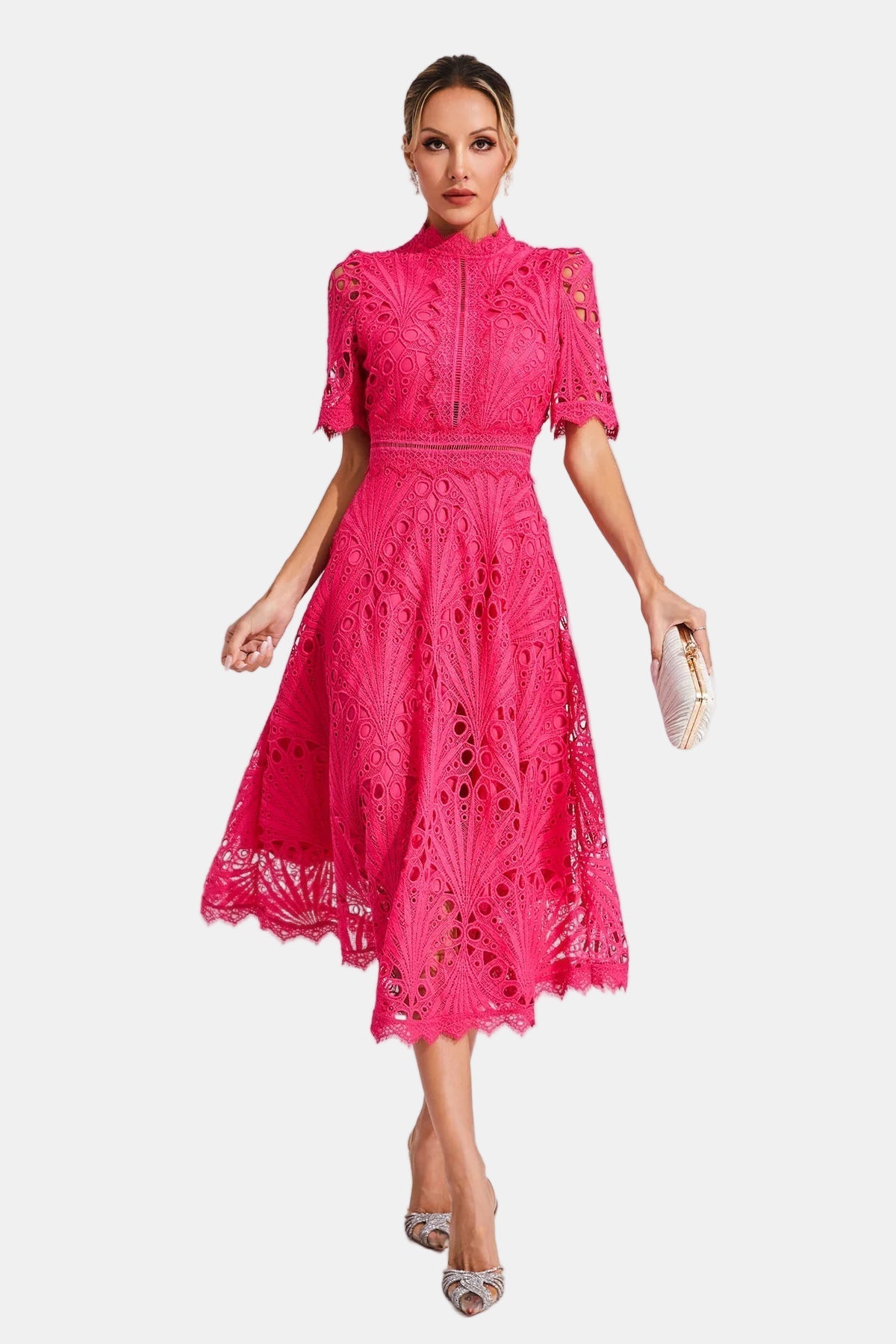 Anneli | ELEGANT BLOMMÖNSTREDD KLÄNNING