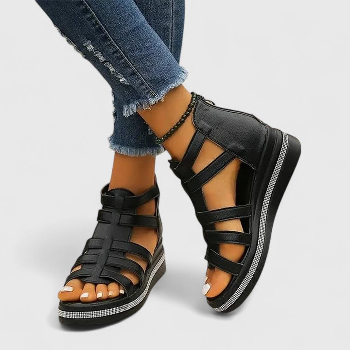 Ida | Ortopediska Strass Sandaler