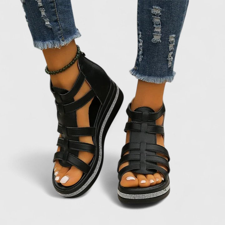Ida | Ortopediska Strass Sandaler