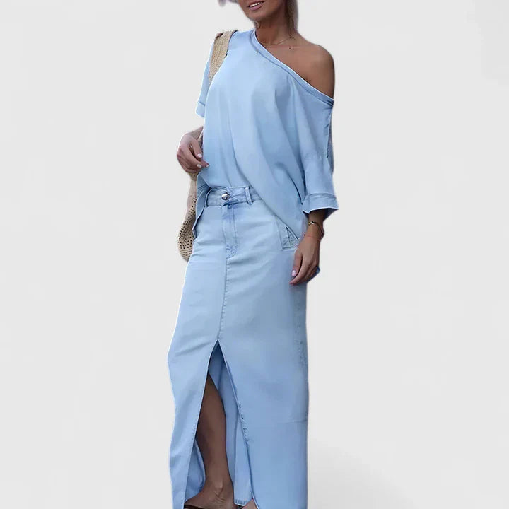 Britta | Elegant Maxi Kjolset
