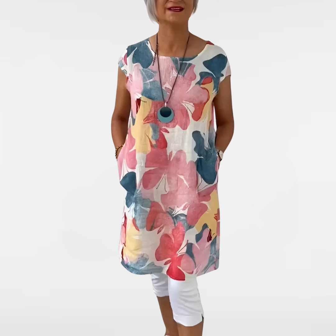 Gunilla | BLOOM TUNIC KLÄNNING