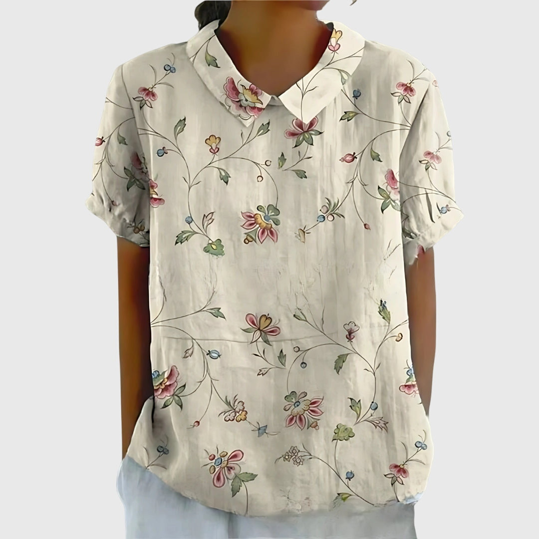 Sofia | Blommig Blus