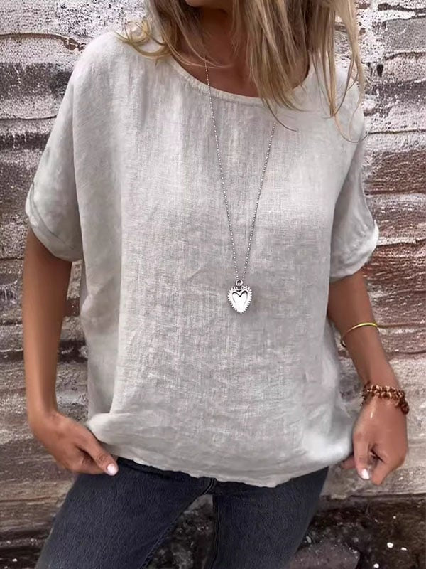 Anna | Rhea – Minimalistisk Avslappnad Topp