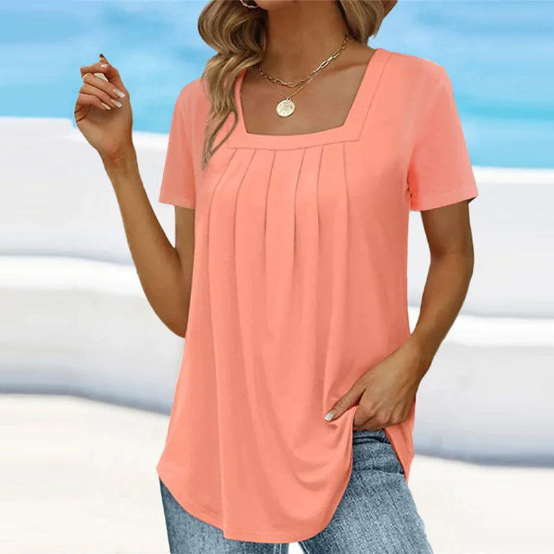 Frida | Sabryn – Elegant Plisserad Blus