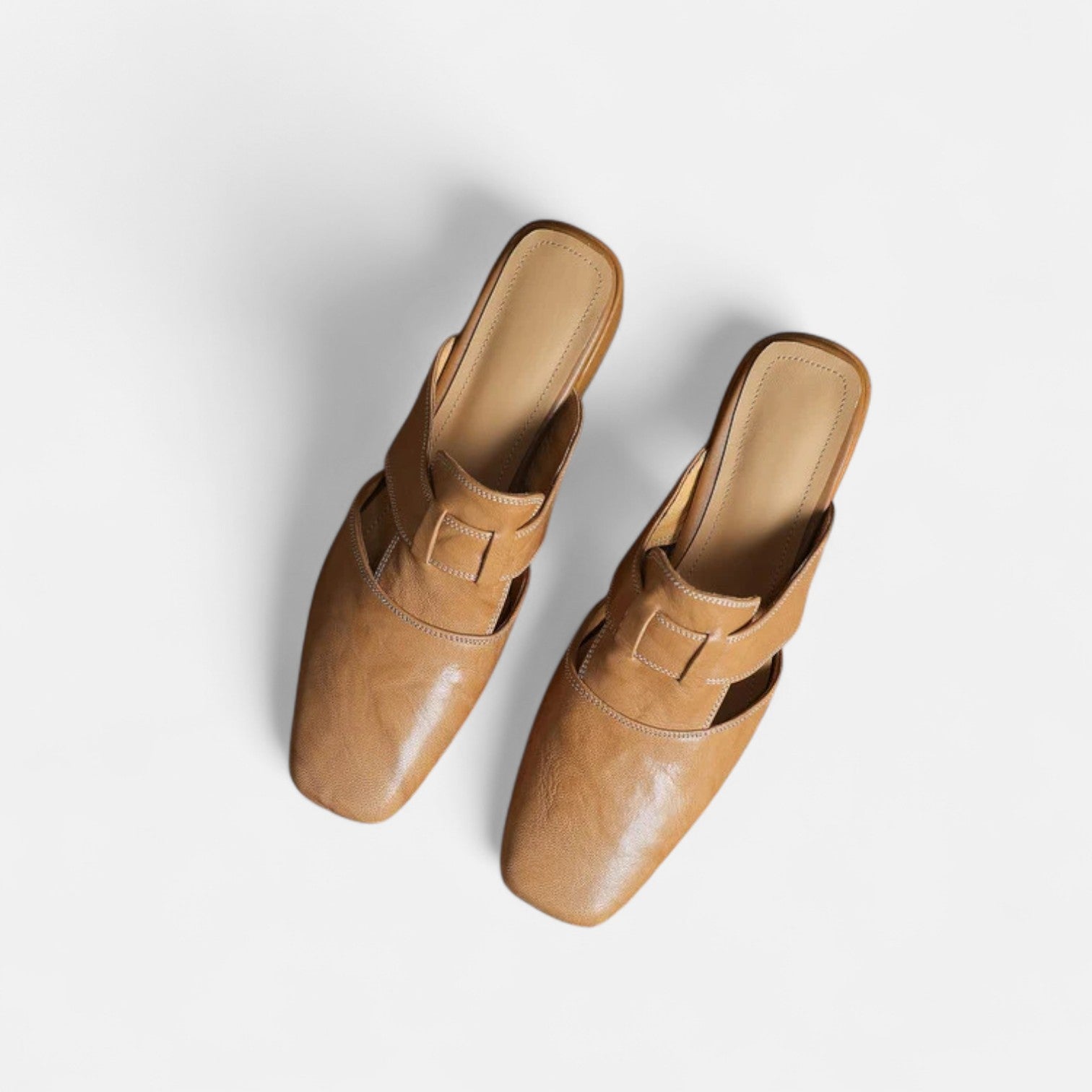 Sigrid | Eleganta Läder Sandaler i Svart