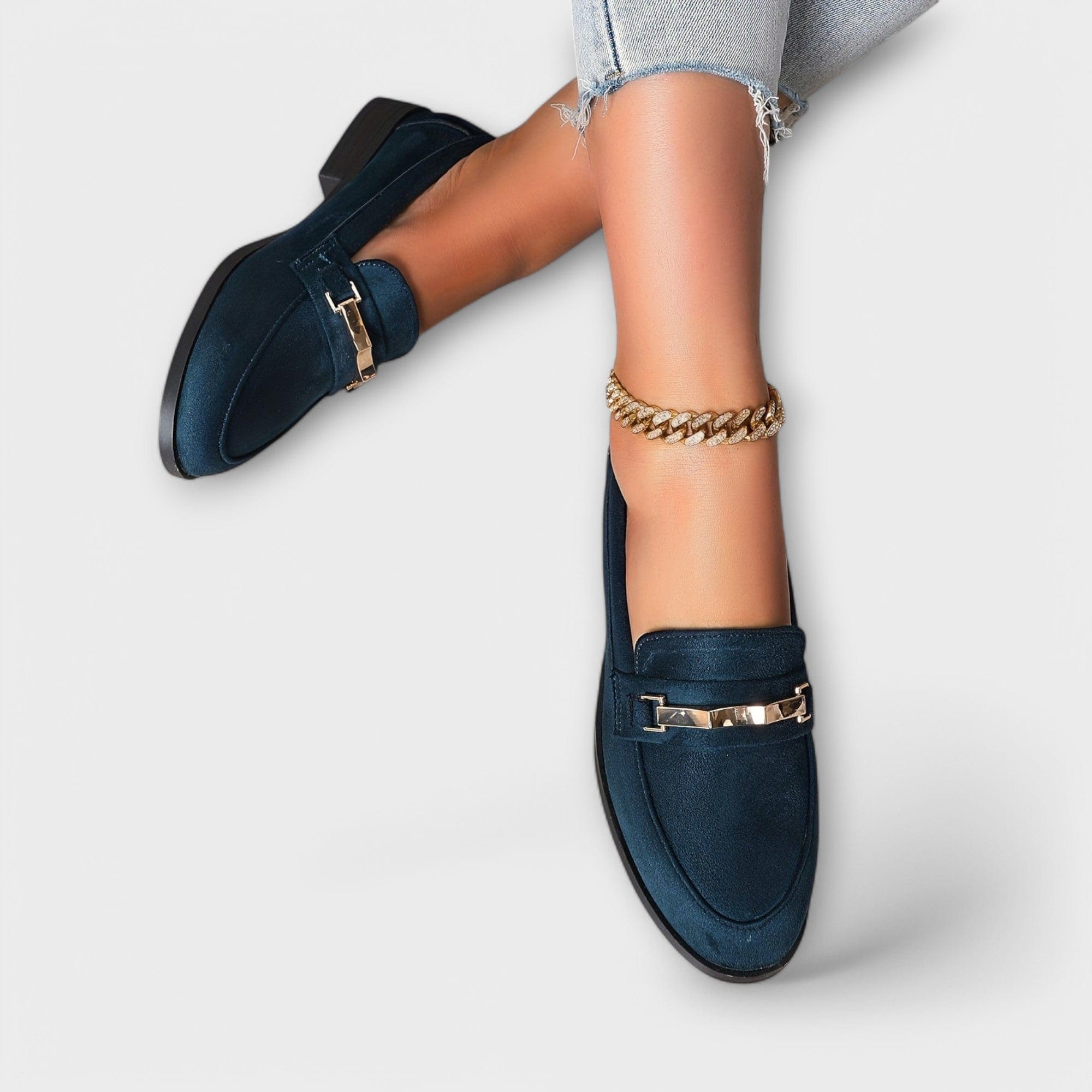 Noémie | Flanell Ortopediska Loafers