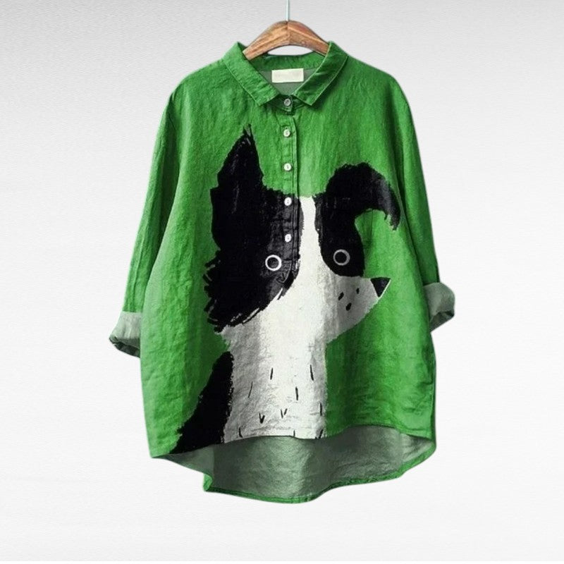 Charlotte | Elegant Linne Sommarblus