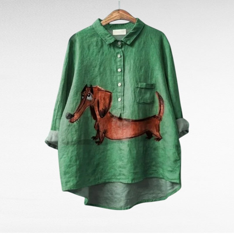 Cloé | Elegant Linne Sommarblus