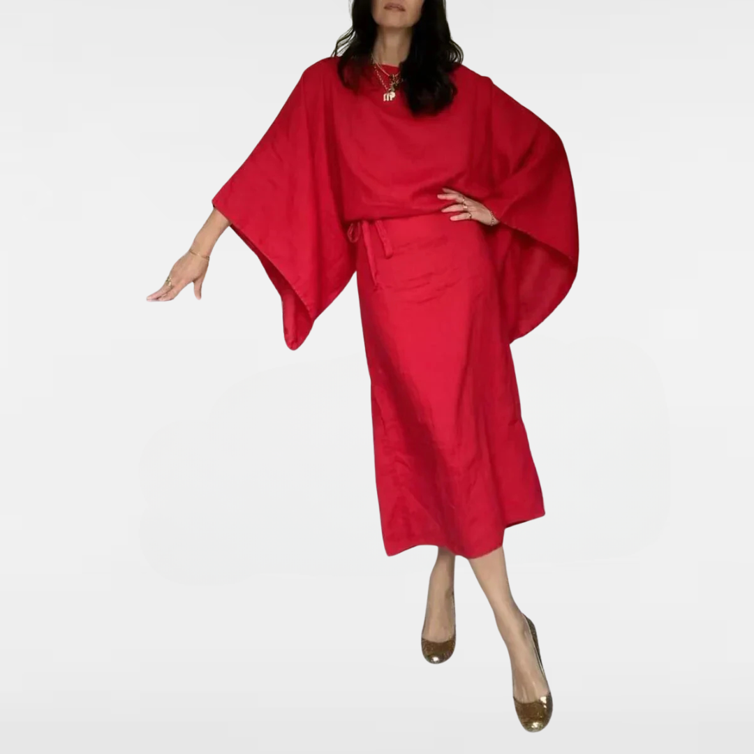 Cecilia | Maxi kimono-stil klänning