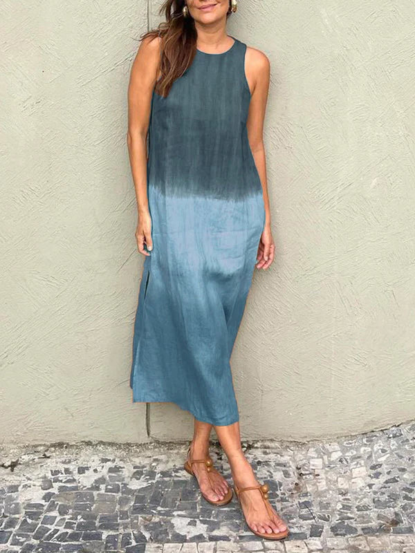 Sofie | SOLNEDGÅNG OMBRÉ MAXIKLÄNNING