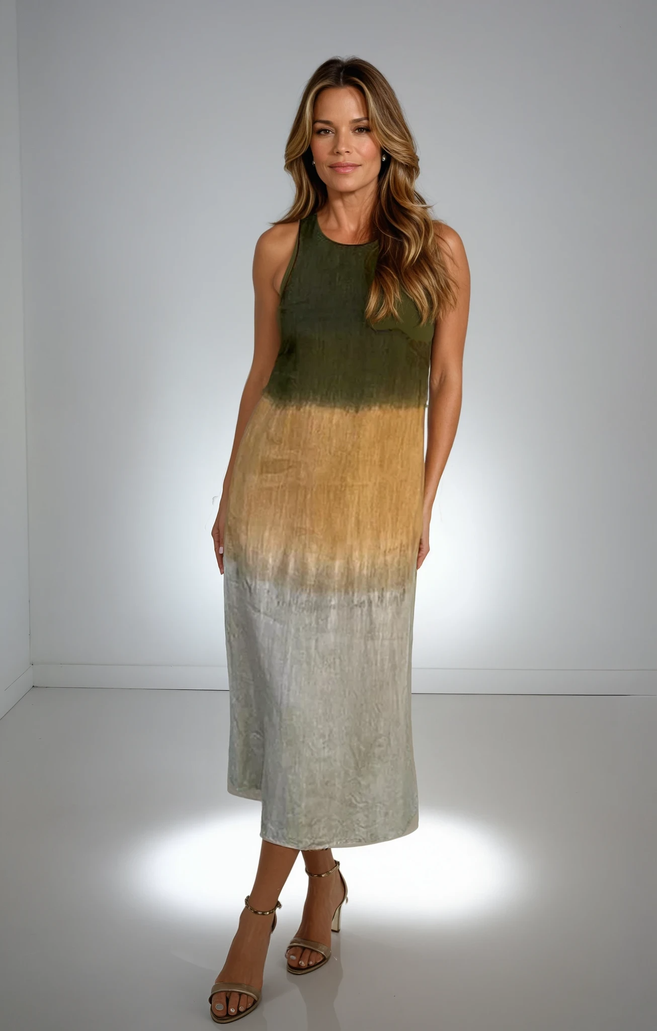 Sofie | SOLNEDGÅNG OMBRÉ MAXIKLÄNNING