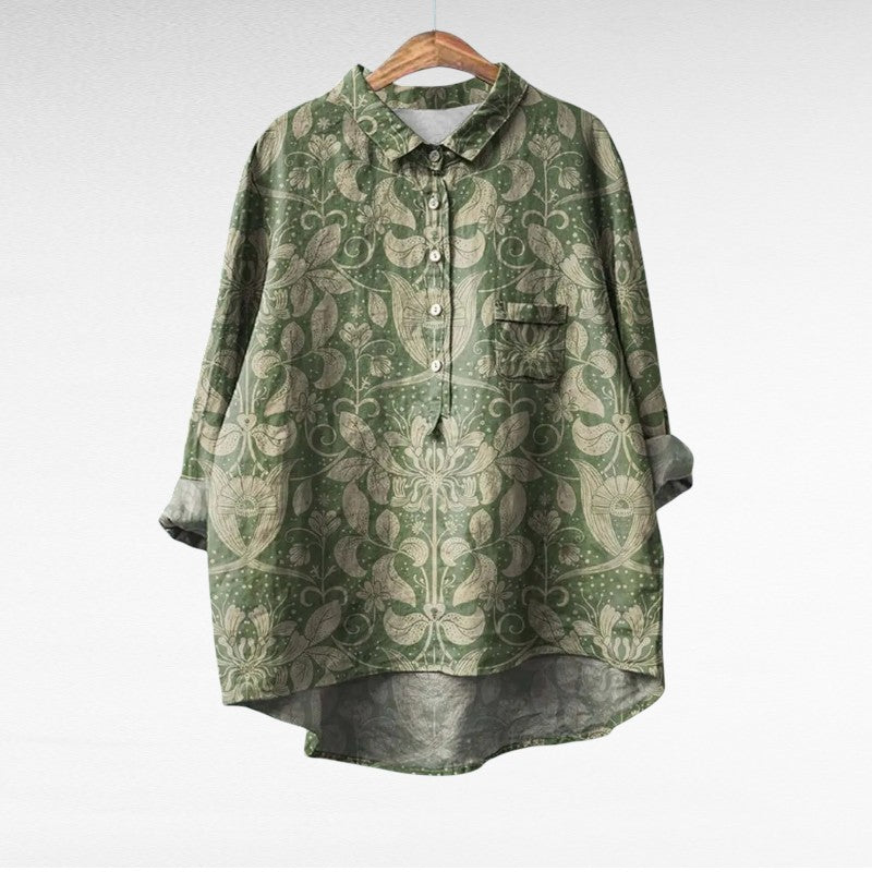 Noémie | Elegant Linne Sommarblus