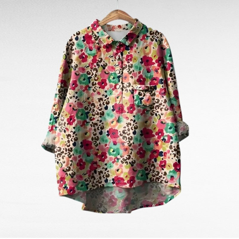 Petra | Elegant Linne Sommarblus