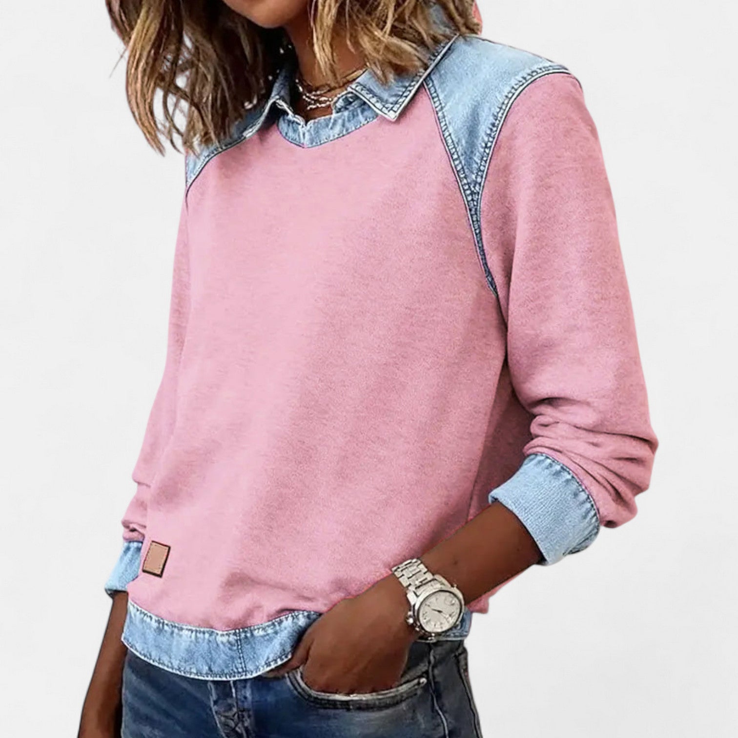 Vendela | Trendig långärmad blus