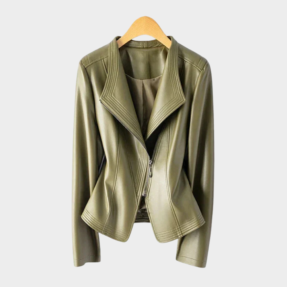 Emma | Skräddarsydd Läderjacka