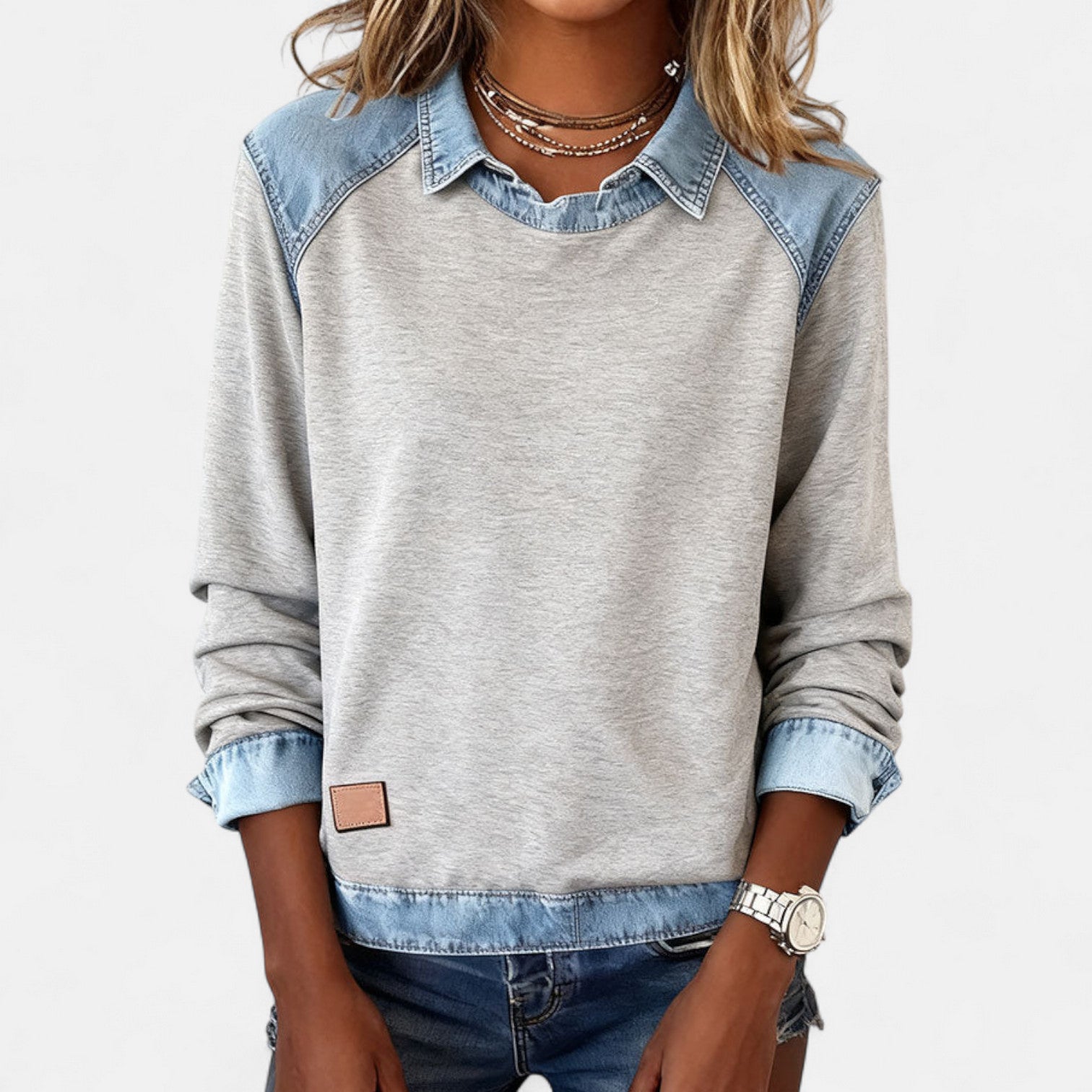 Vendela | Trendig långärmad blus