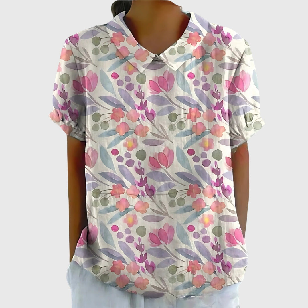 Sofia | Blommig Blus