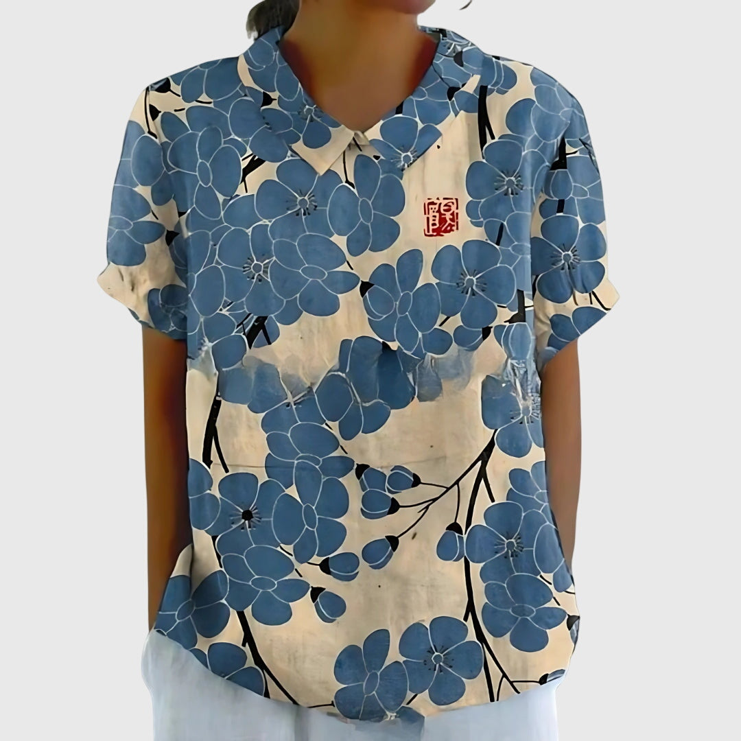 Sofia | Blommig Blus