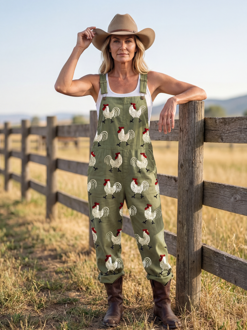 Agnes | Grön jumpsuit med vida ben i sage green