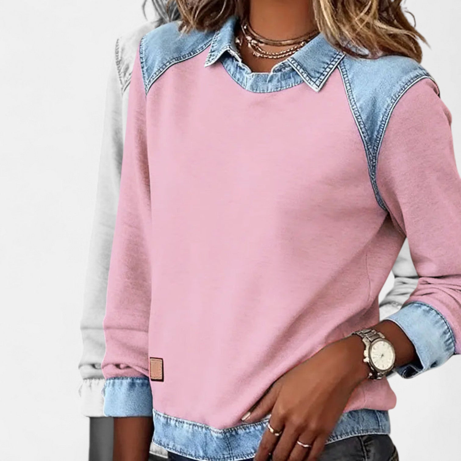 Vendela | Trendig långärmad blus