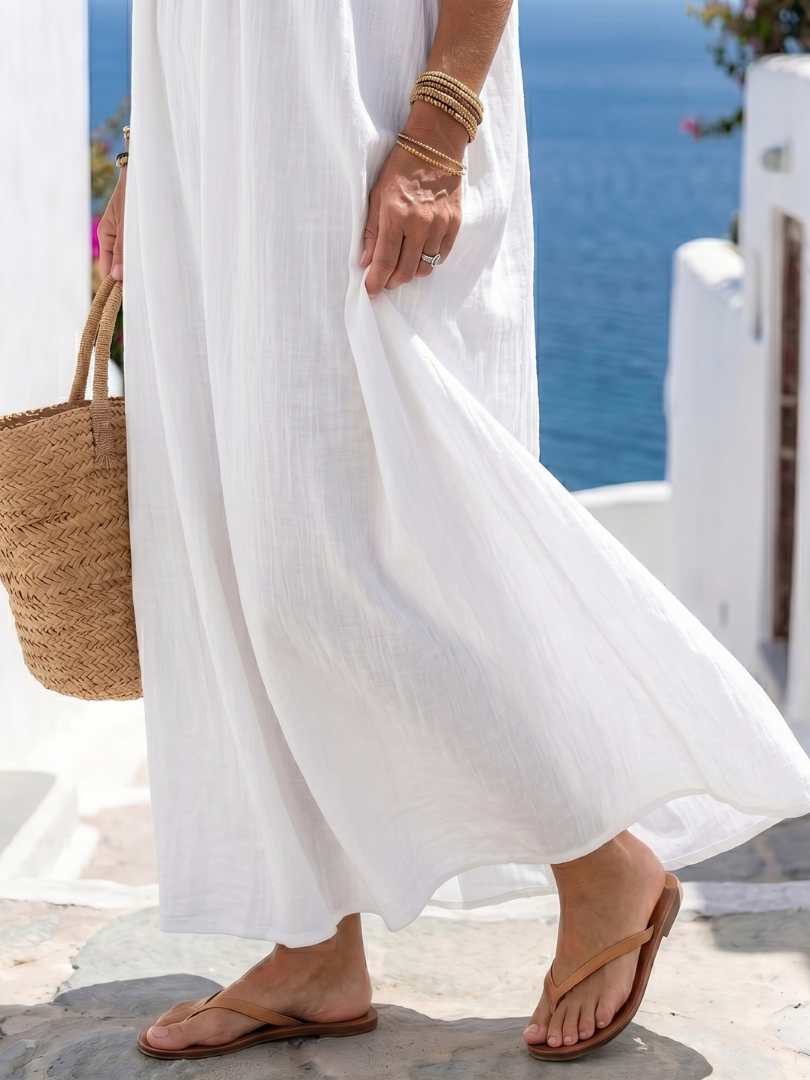 Karin | Natural Flowing Maxi Dress