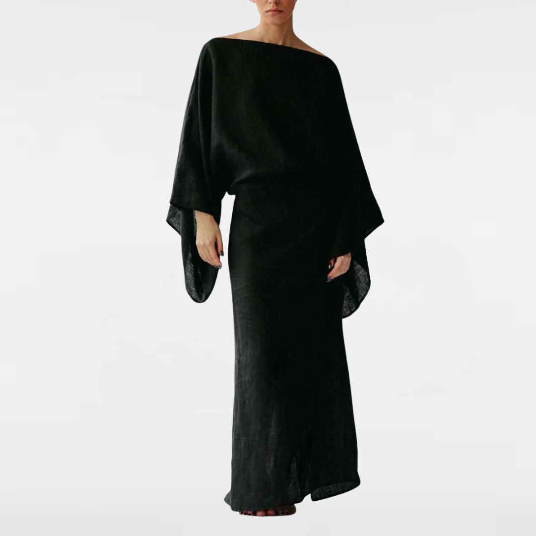 Cecilia | Maxi kimono-stil klänning