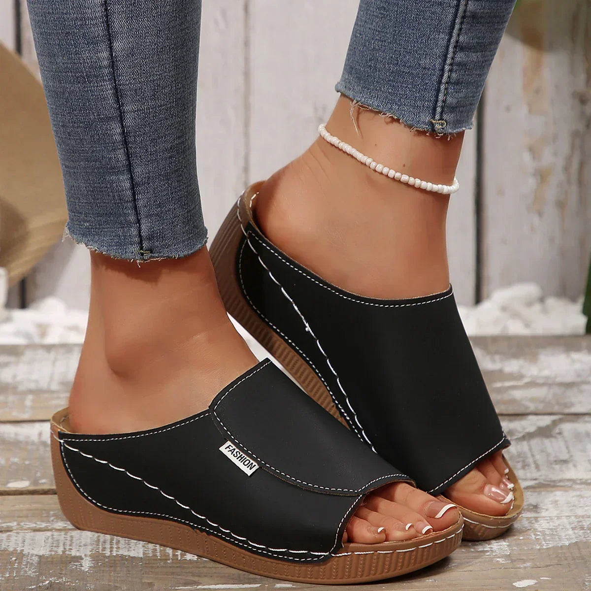 Greta | Slip-On Sandaler