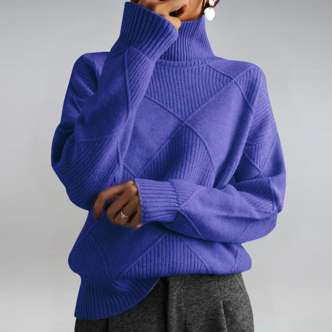 Lena | Lyxig Turtleneck Tröja