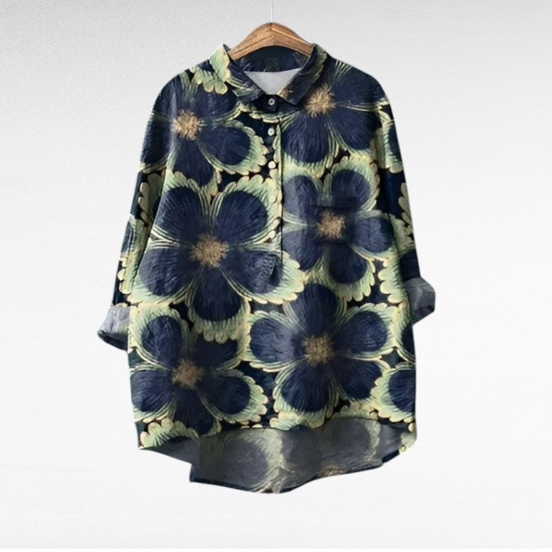 Camille | Elegant Linne Sommarblus