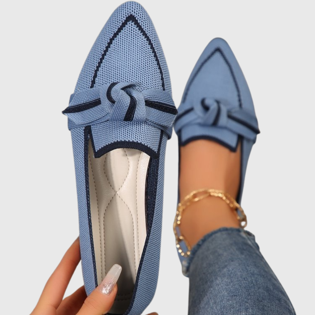 Sara | Knutna Bekväma Loafers