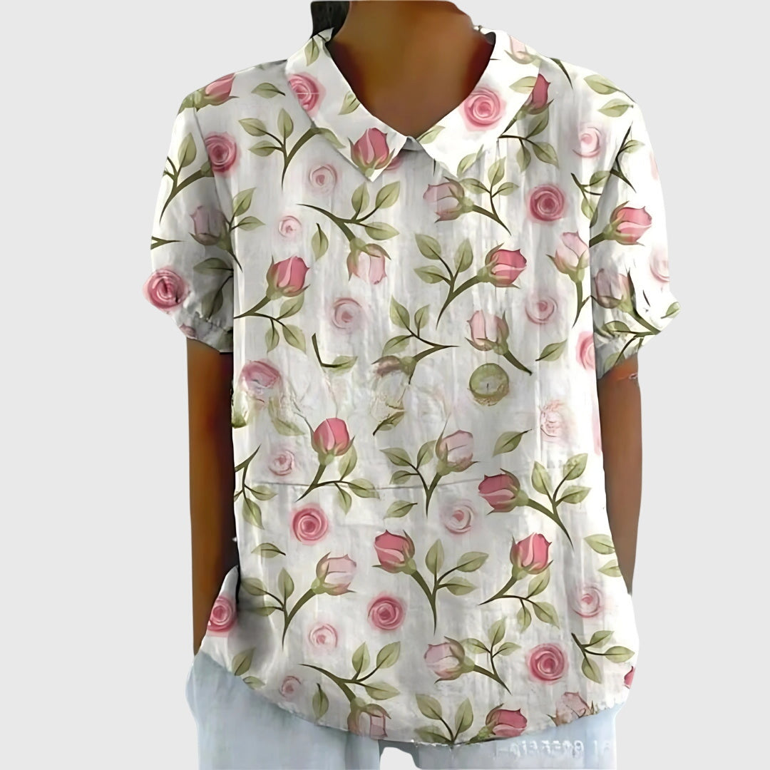 Sofia | Blommig Blus
