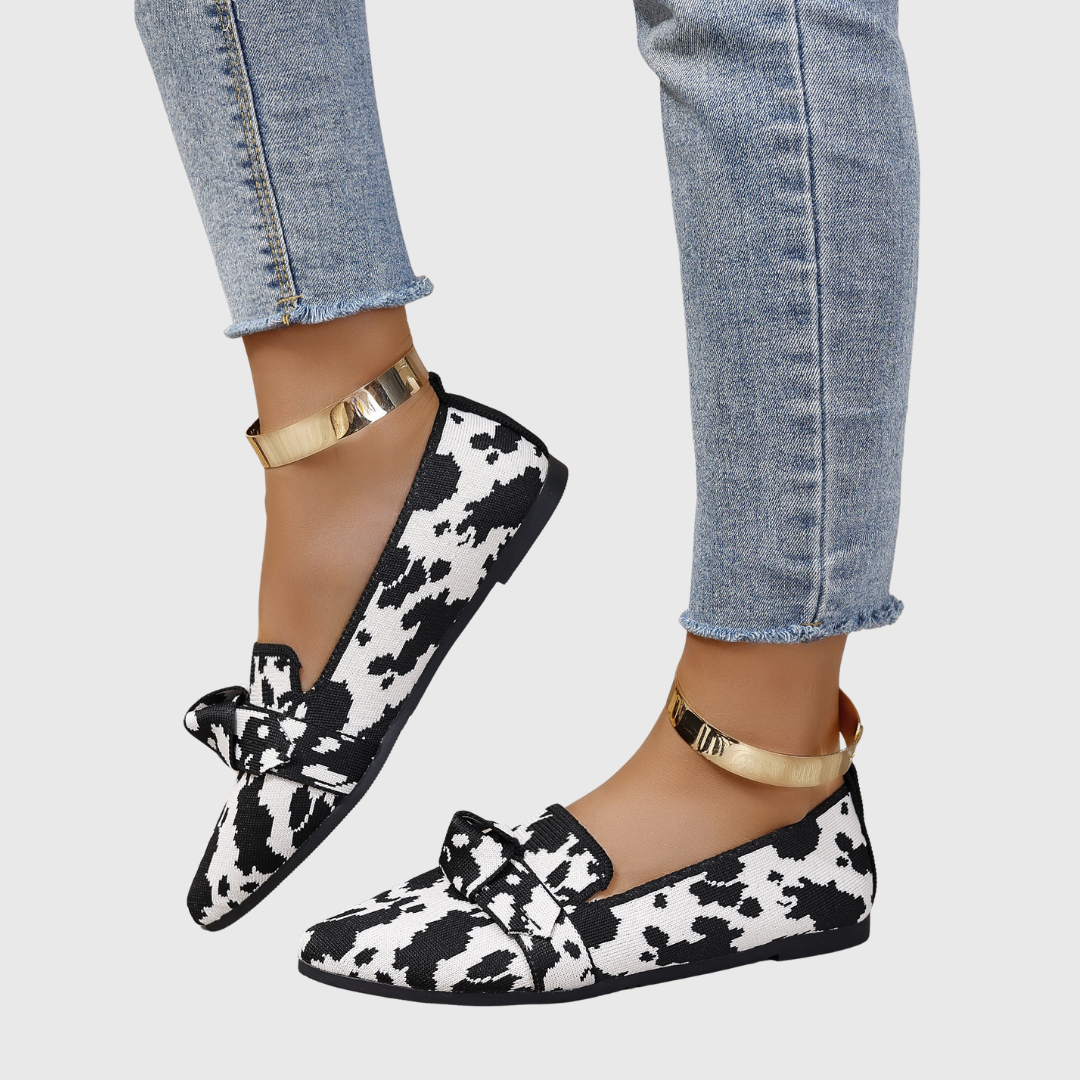 Maja | Dalmatisk Komfort Loafers