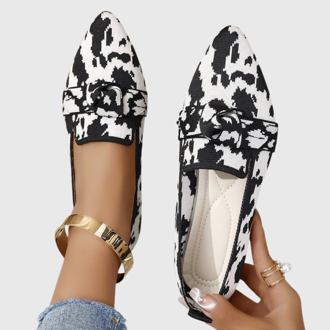Maja | Dalmatisk Komfort Loafers