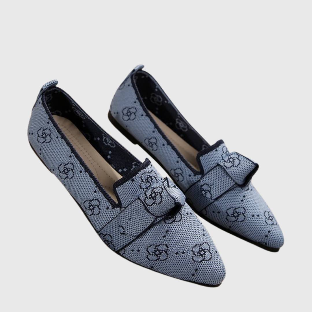 Lovisa | Blommig Komfort Loafers