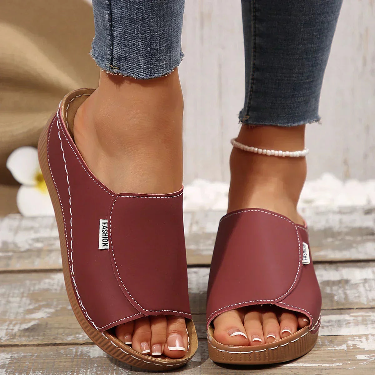 Greta | Slip-On Sandaler