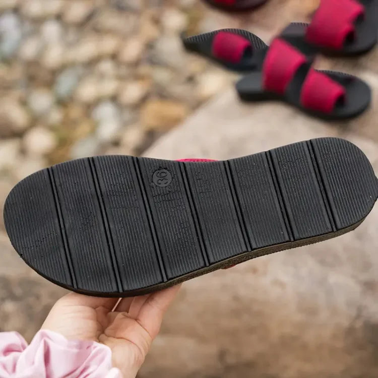 Agnes | Mesh Sandaler i svart