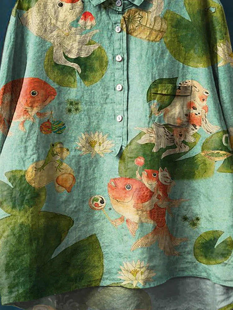 Petra | Ruthie™ - Fiskkonst T-shirt