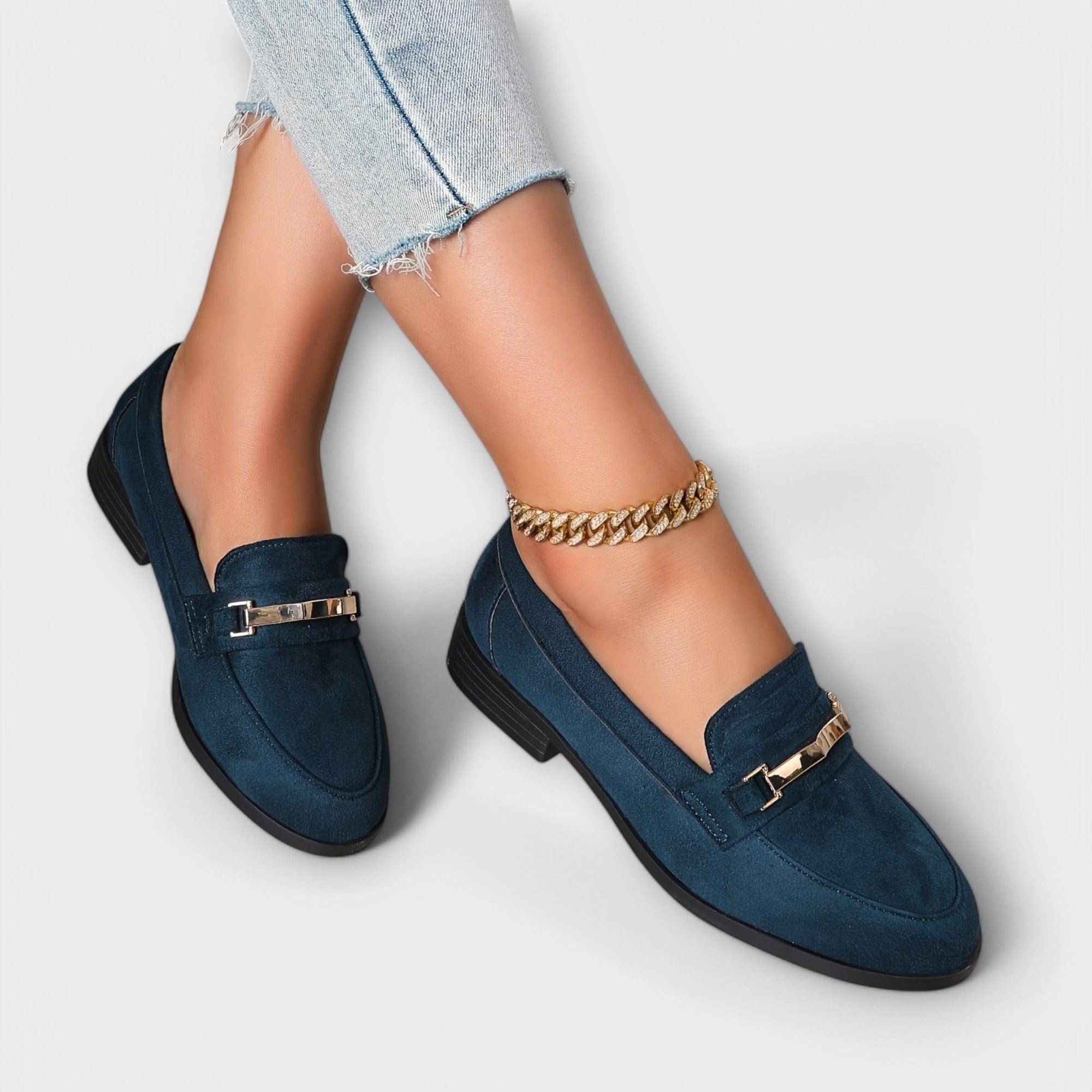 Noémie | Flanell Ortopediska Loafers