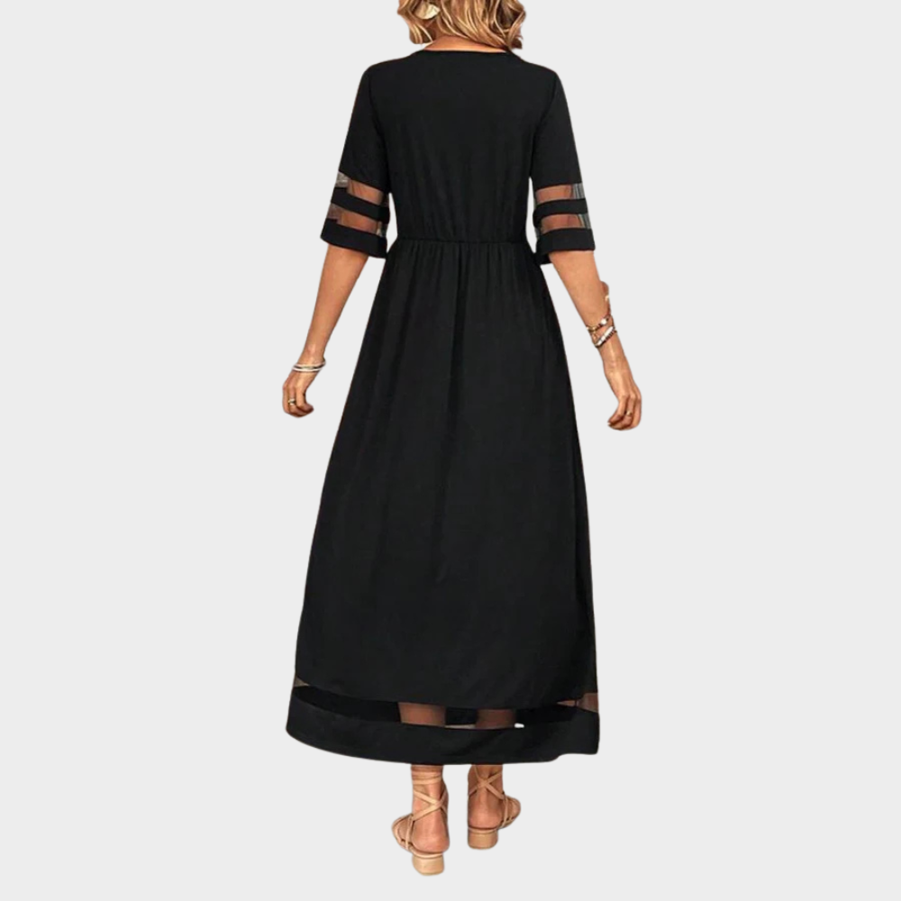 Therese | Smickrande Midi Klänning som Smoother Mage