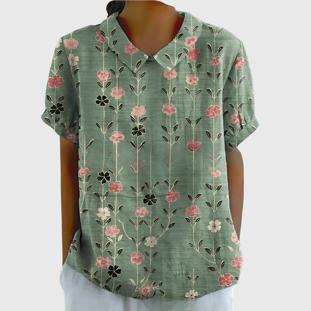 Sofia | Blommig Blus