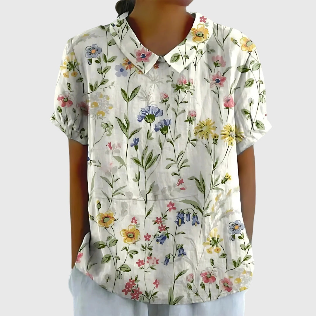 Sofia | Blommig Blus