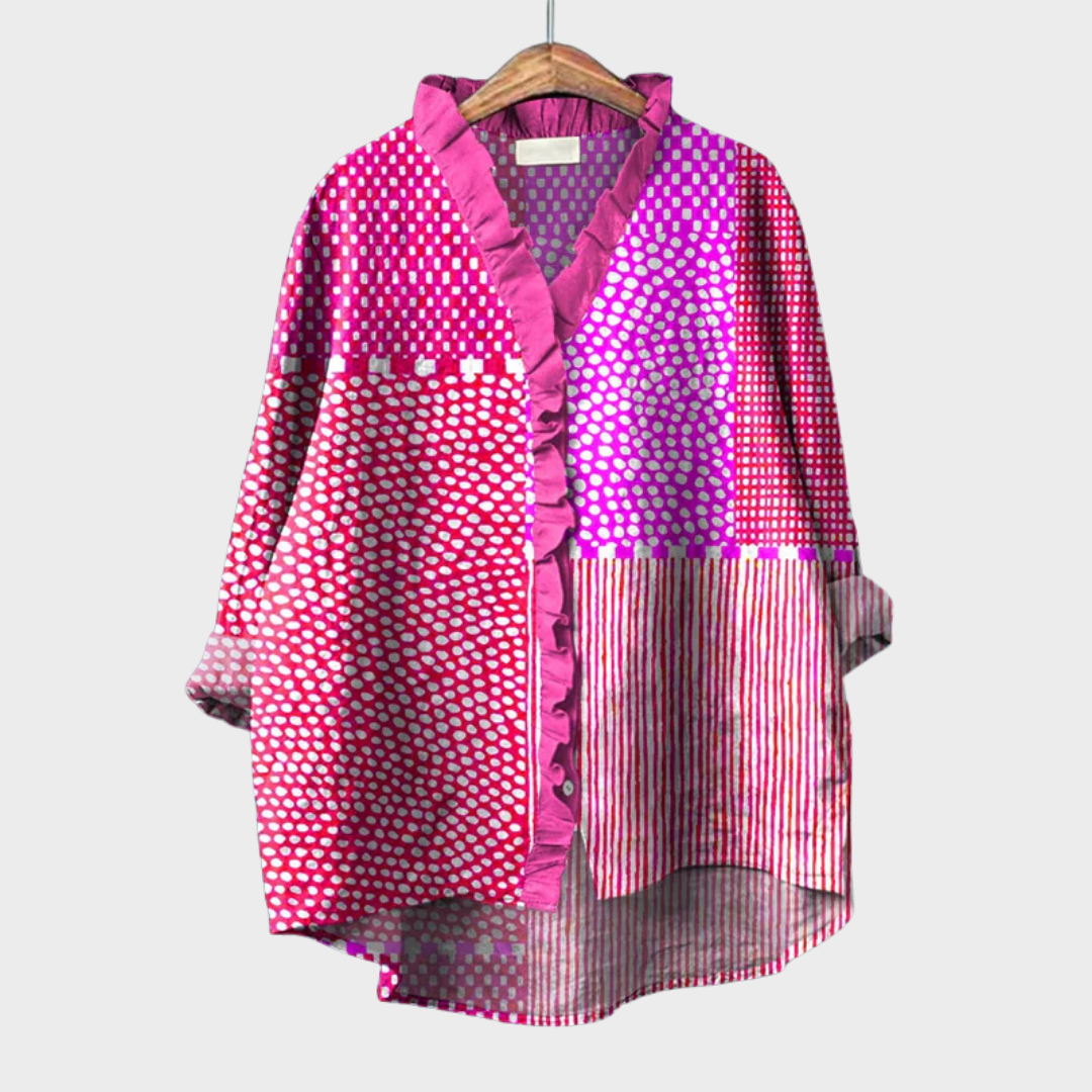 Cassandra | Elegant Linne Sommarblus