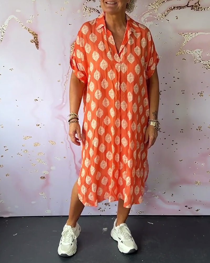 Sara | Chic Avslappnad Klänning